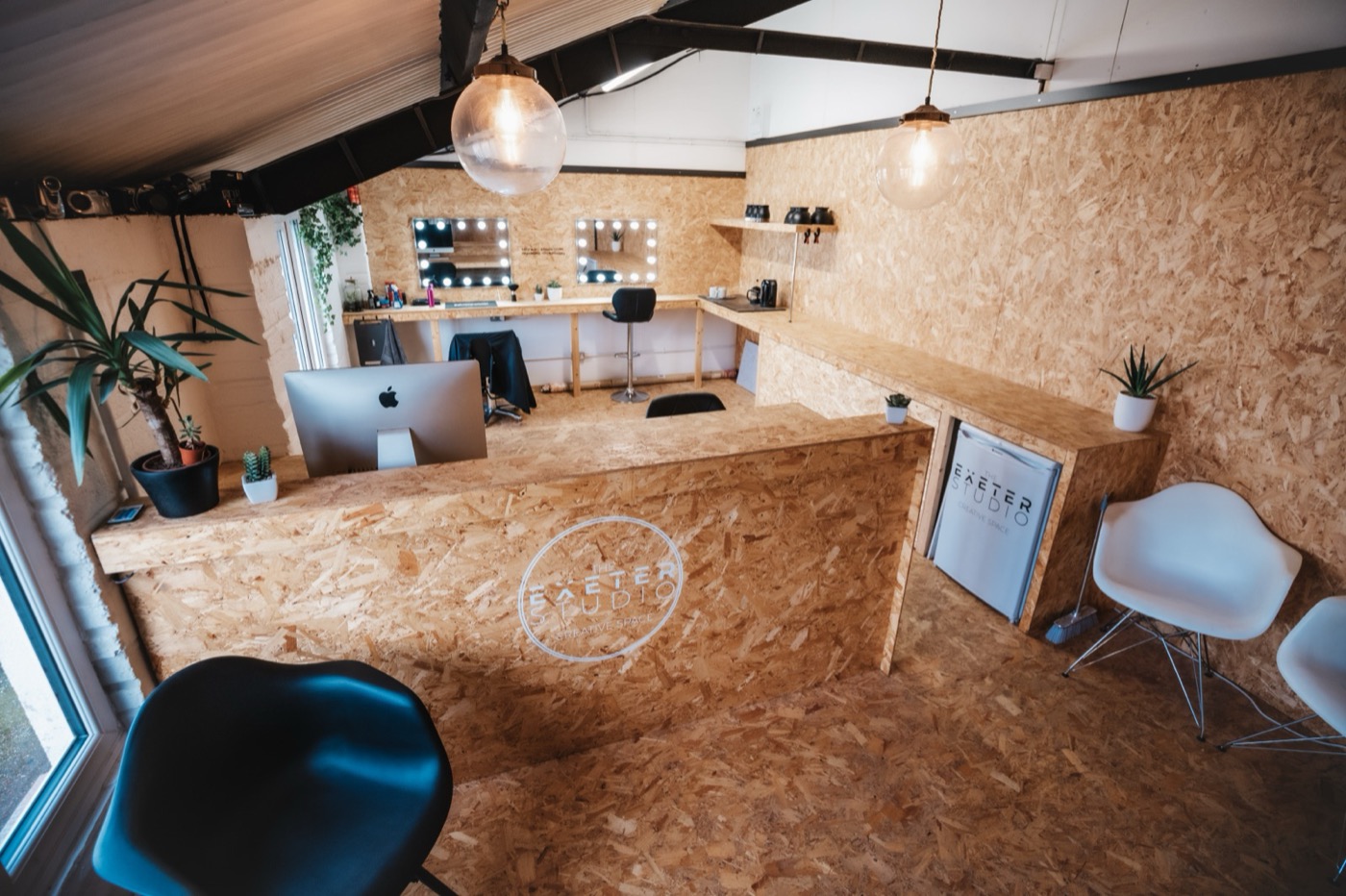 Styling Suite and Studio Lounge at The Exeter Studio